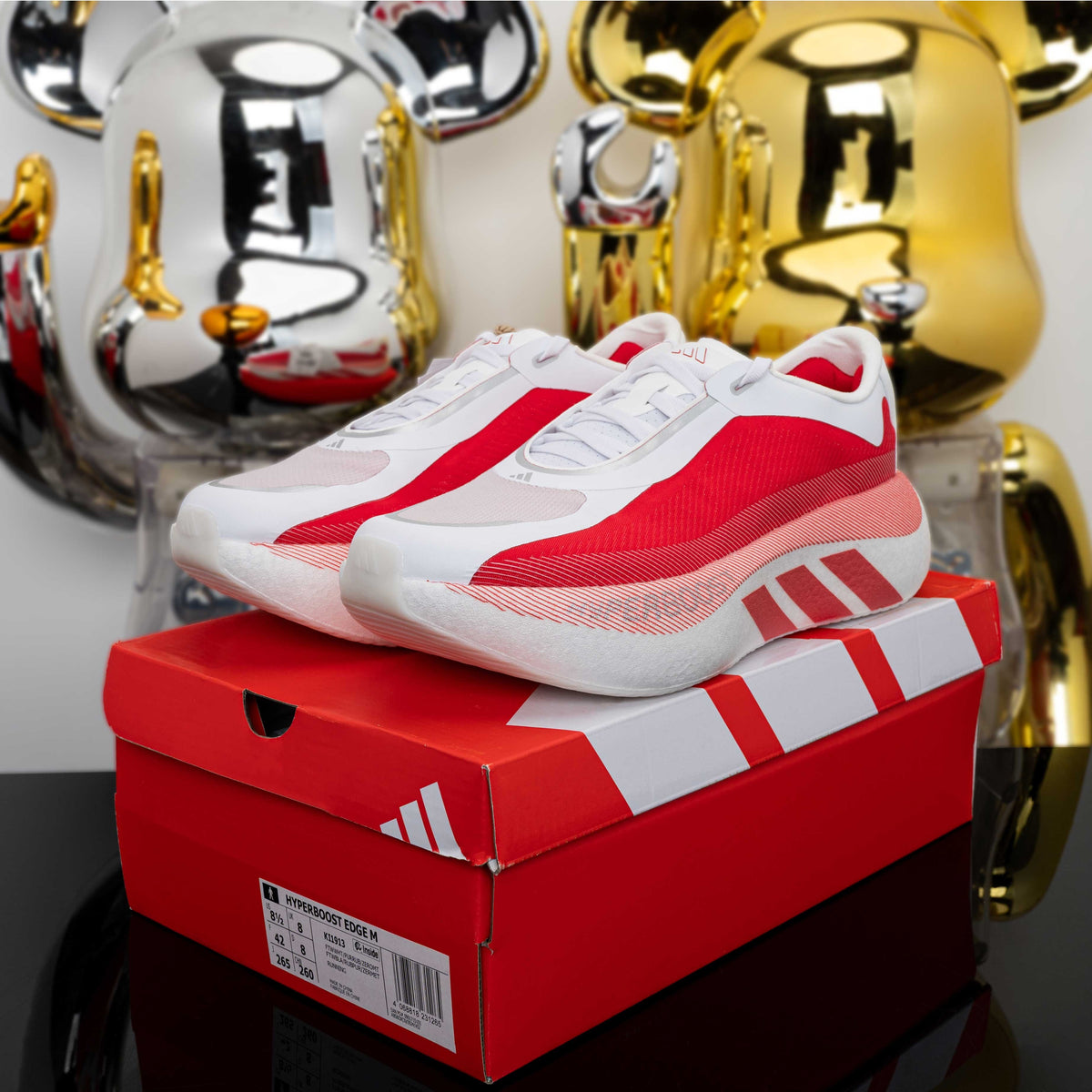 Adidas Hyperboost Edge Red White (UA)