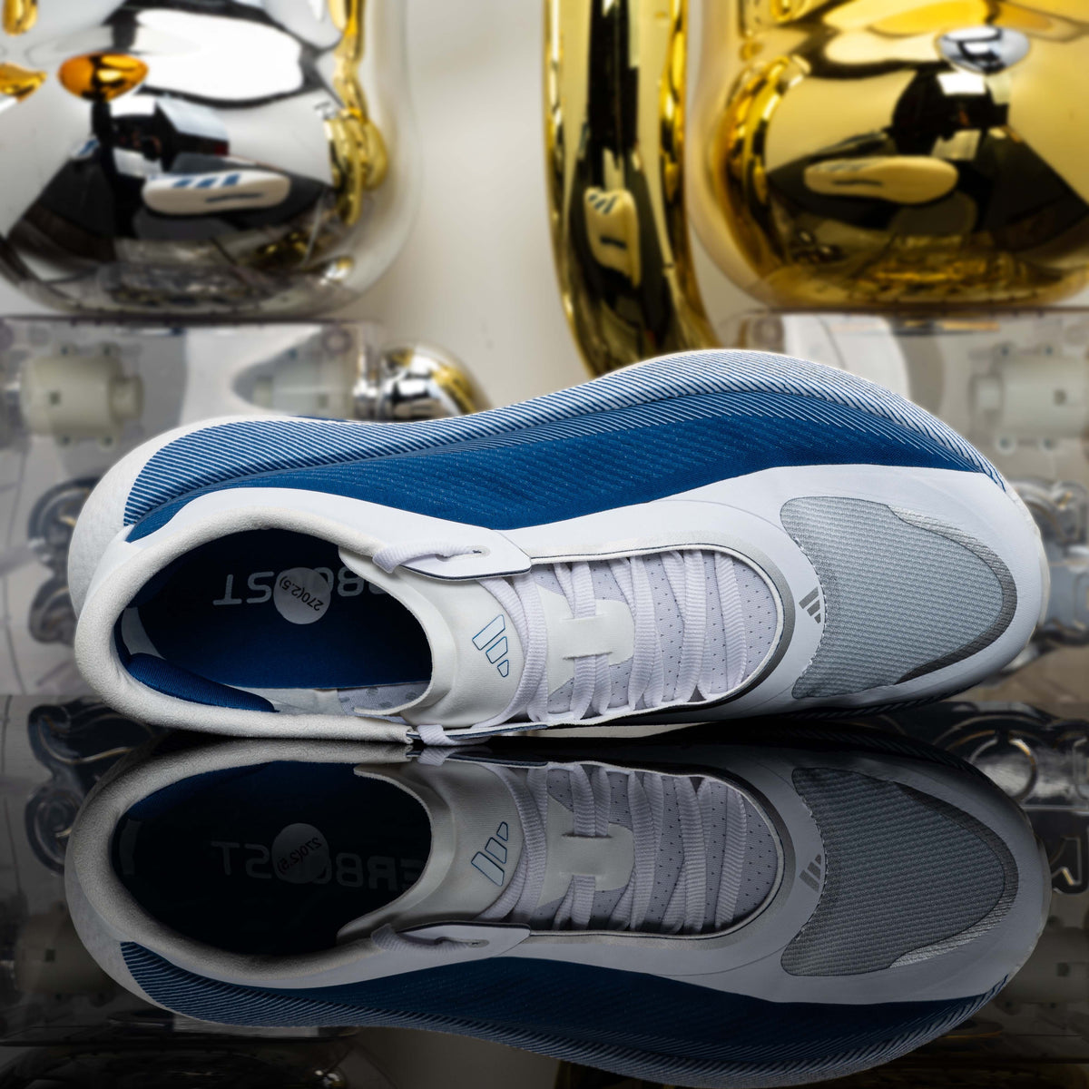 Adidas Hyperboost Edge White EQT Blue (UA)