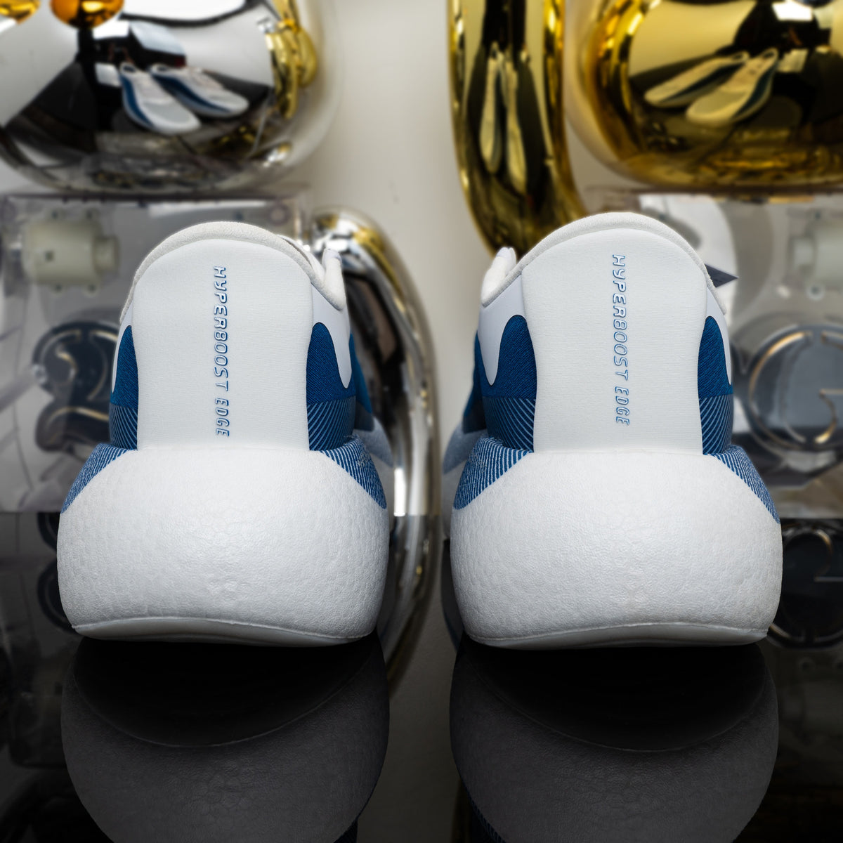 Adidas Hyperboost Edge White EQT Blue (UA)
