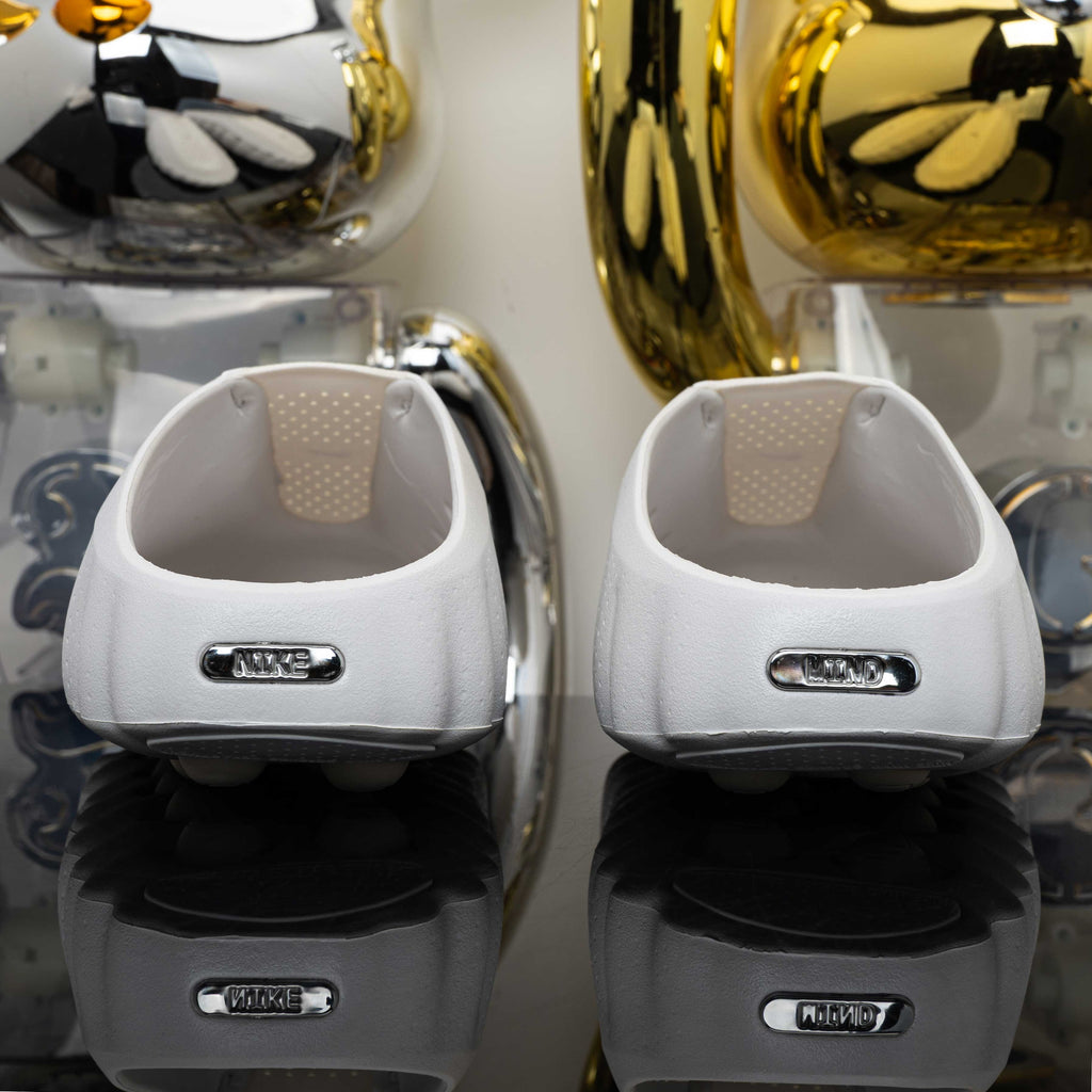 Nike Mind 001 Slide White Metallic Silver (UA)