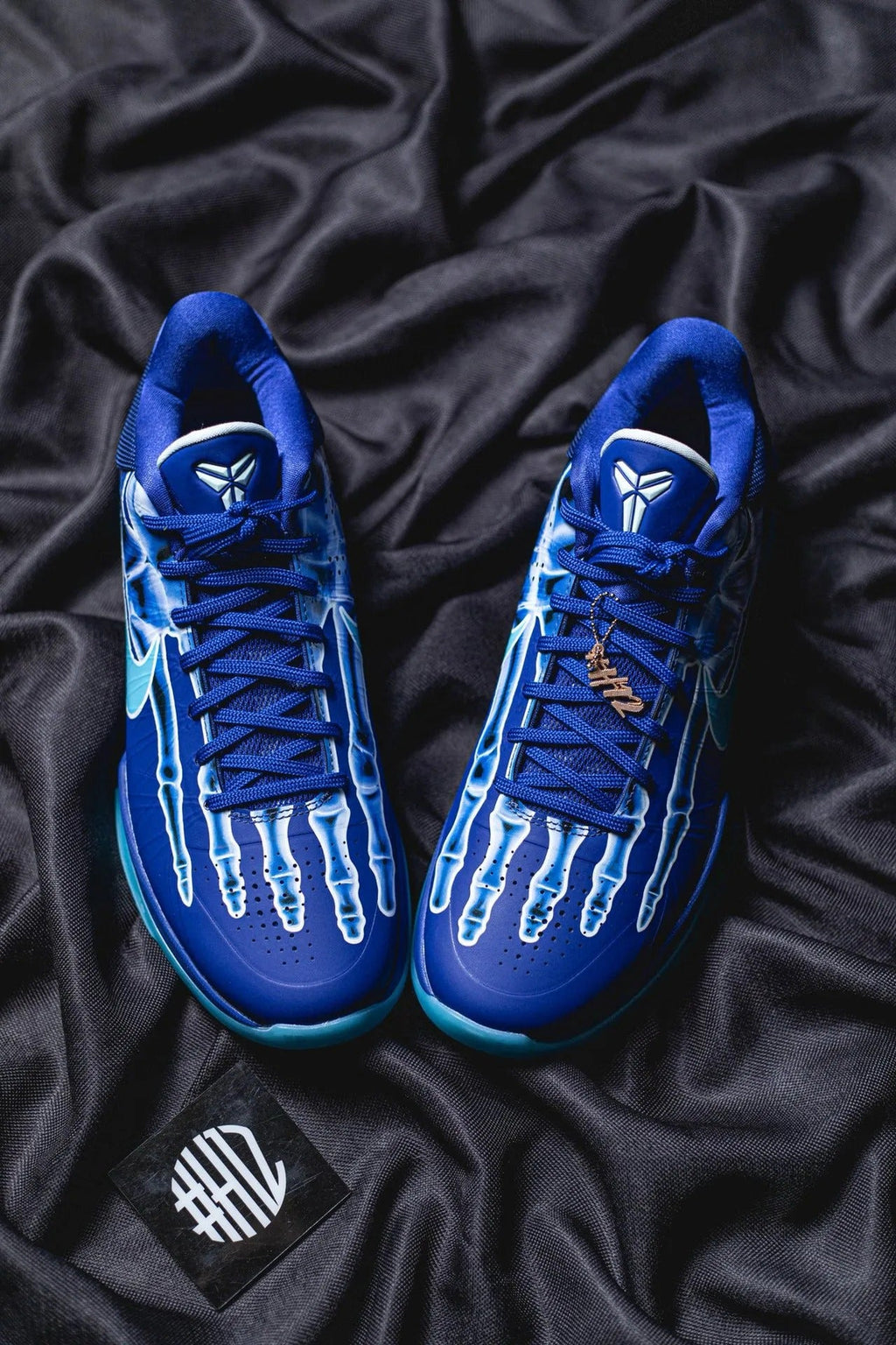 #H12 Nike Zoom Kobe 5 Protro “X-Ray” Blue Halloween Autêntico