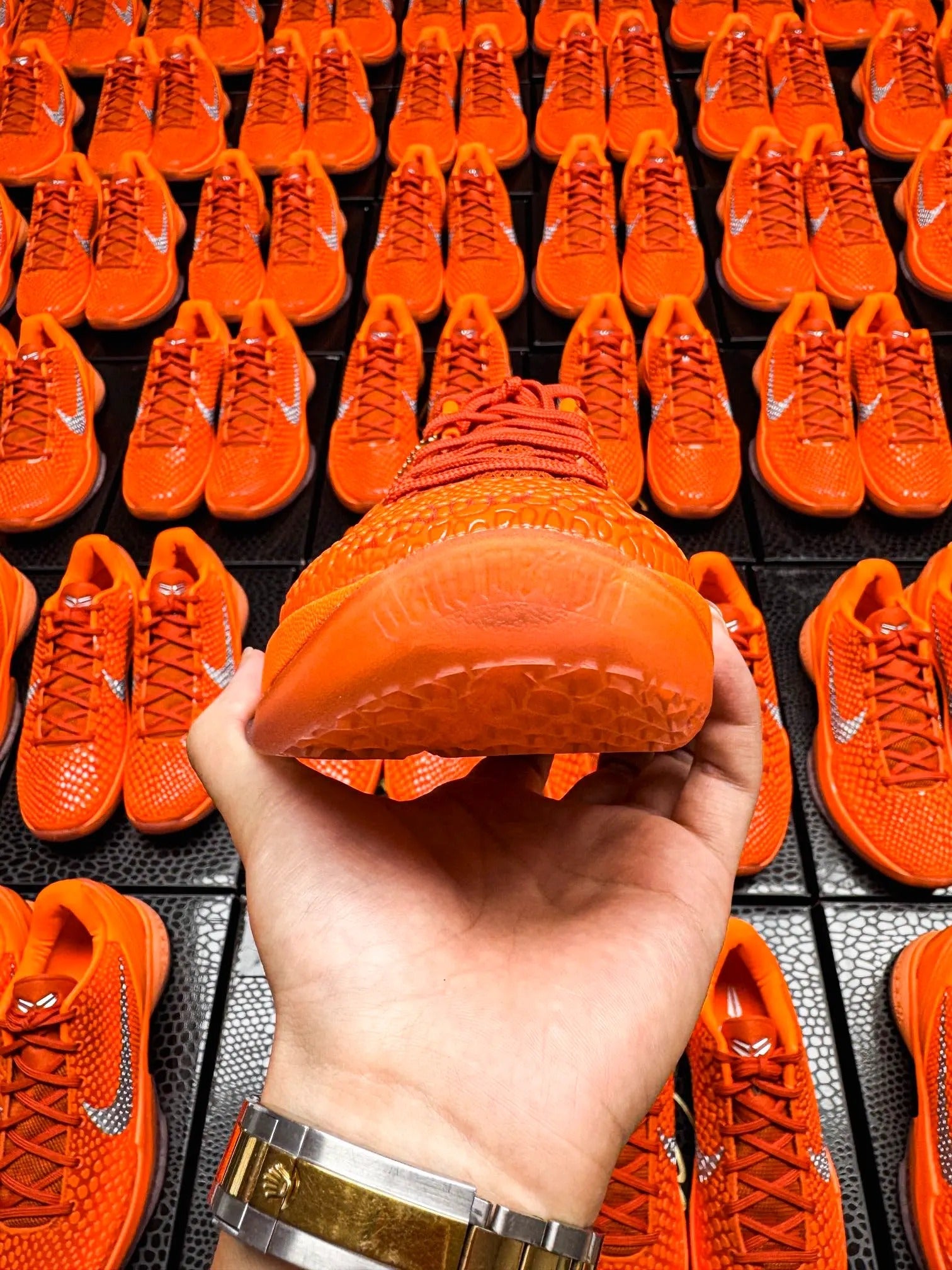 #H12 Nike Zoom Kobe 6 Protro “Total Orange”  Autêntico