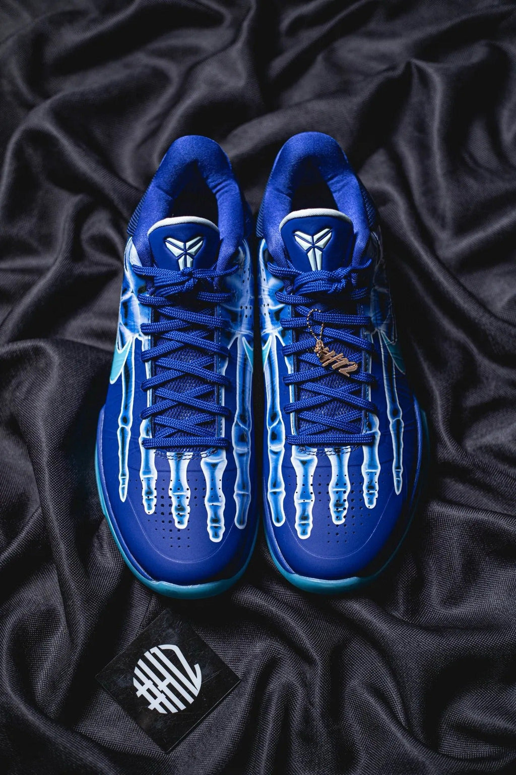 #H12 Nike Zoom Kobe 5 Protro “X-Ray” Blue Halloween Autêntico