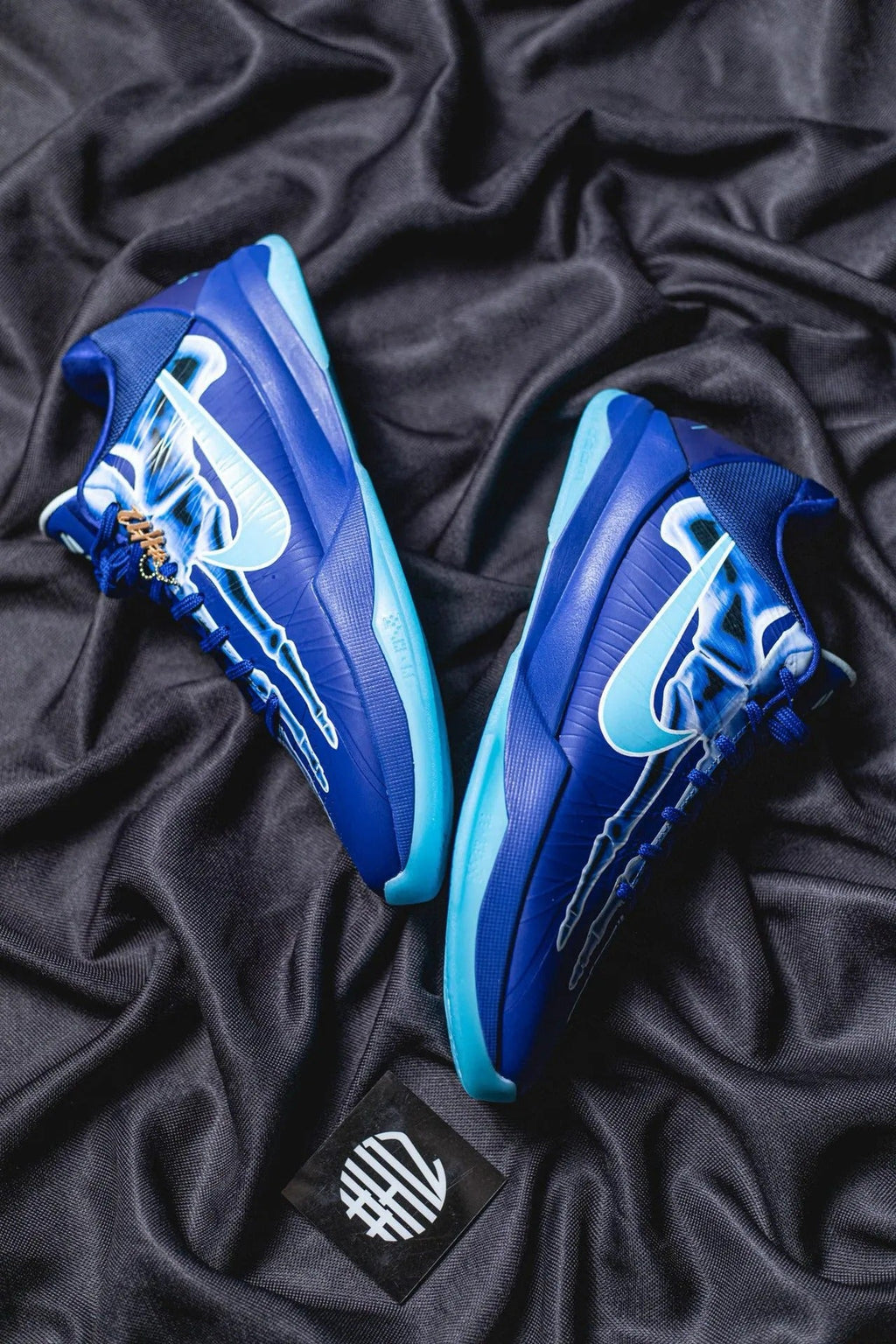 #H12 Nike Zoom Kobe 5 Protro “X-Ray” Blue Halloween Autêntico