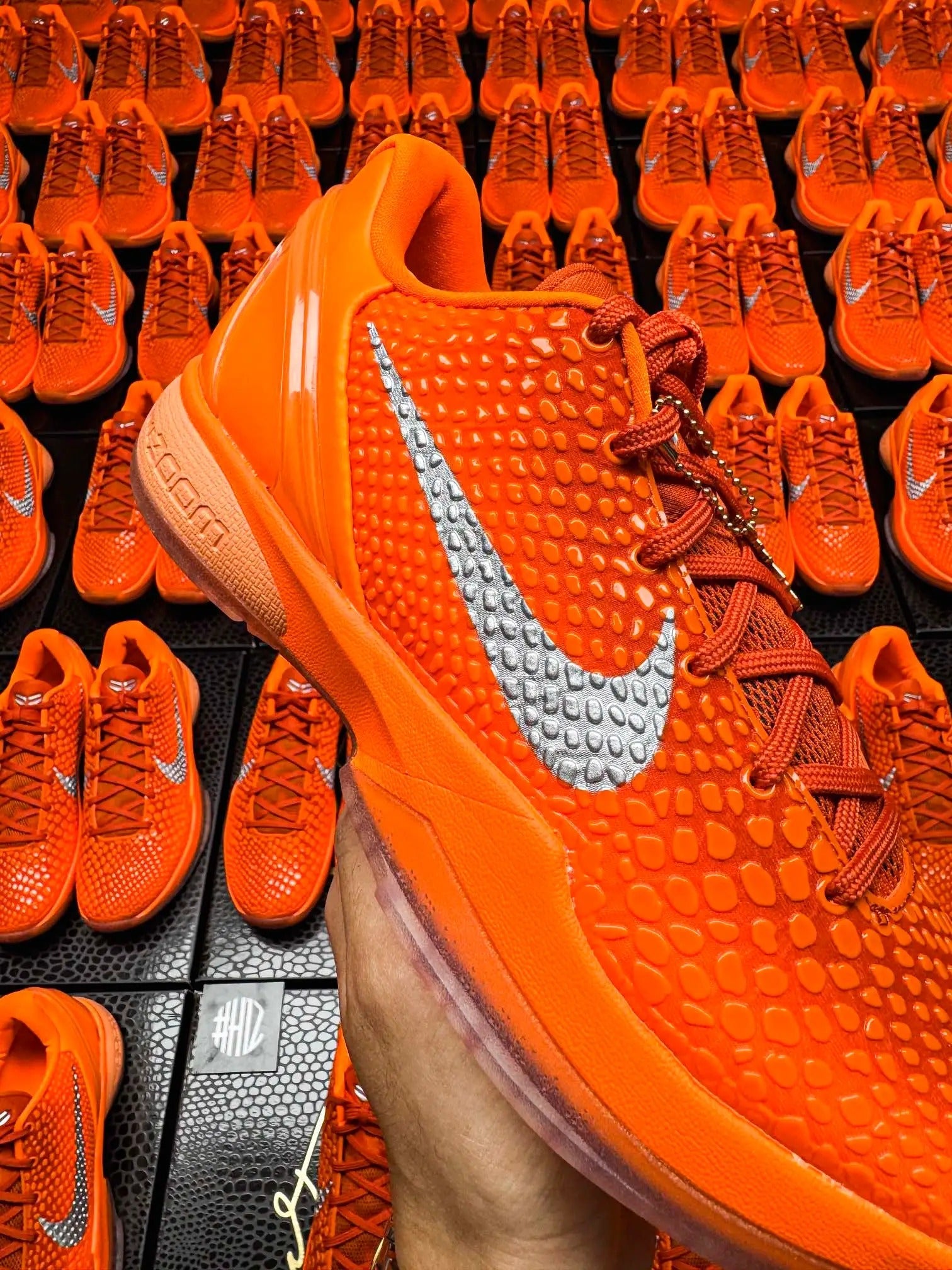 #H12 Nike Zoom Kobe 6 Protro “Total Orange”  Autêntico