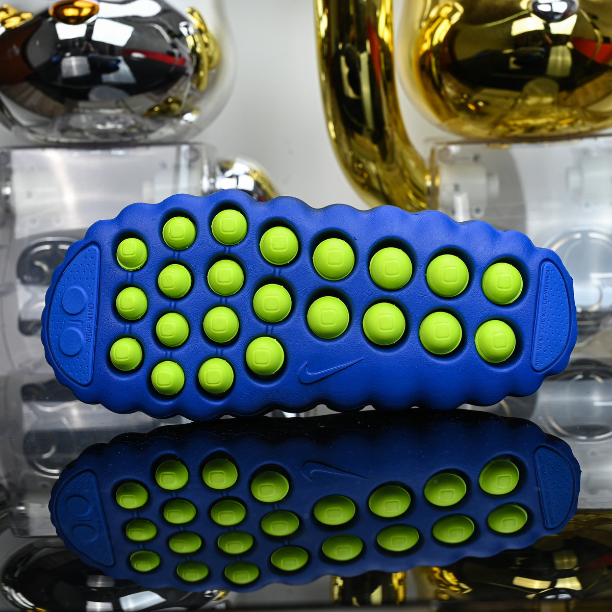 Nike Mind 001 Flyknit Slide Hyper Royal Black (UA)