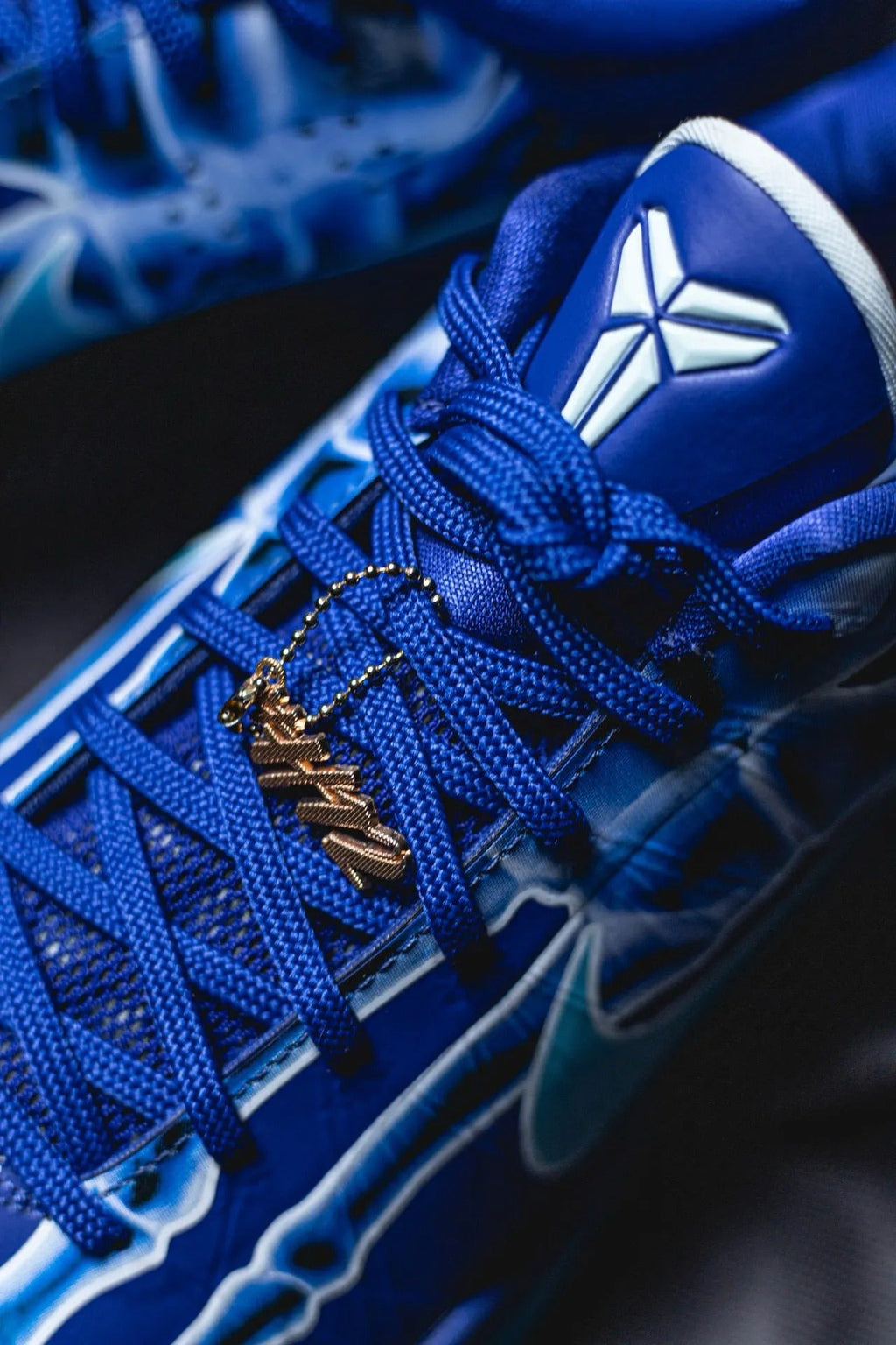 #H12 Nike Zoom Kobe 5 Protro “X-Ray” Blue Halloween Autêntico