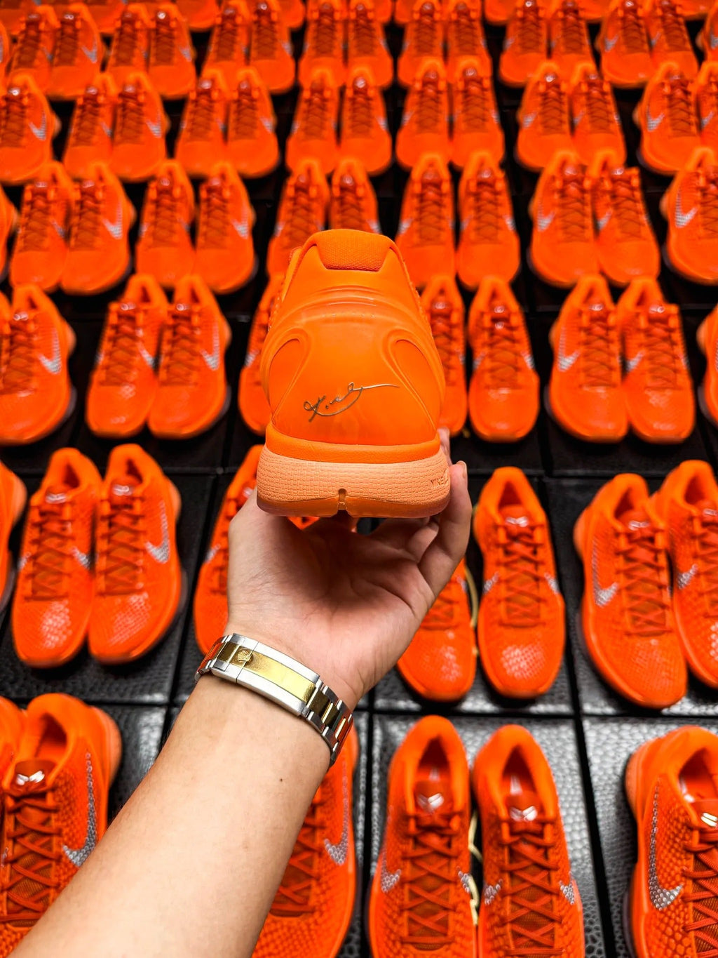 #H12 Nike Zoom Kobe 6 Protro “Total Orange”  Autêntico