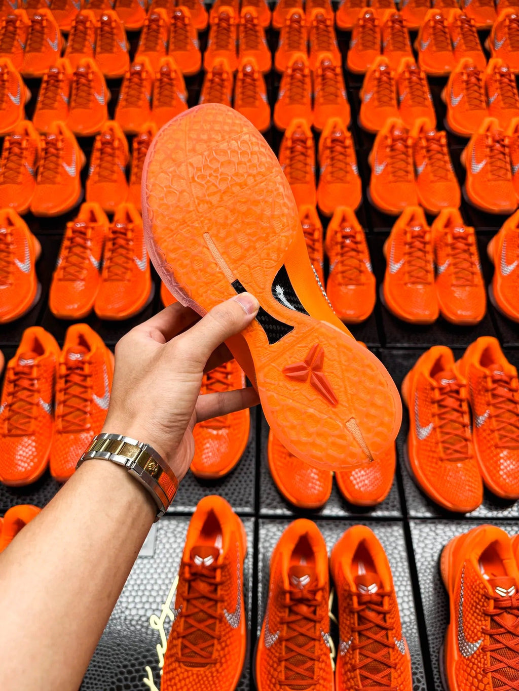 #H12 Nike Zoom Kobe 6 Protro “Total Orange”  Autêntico