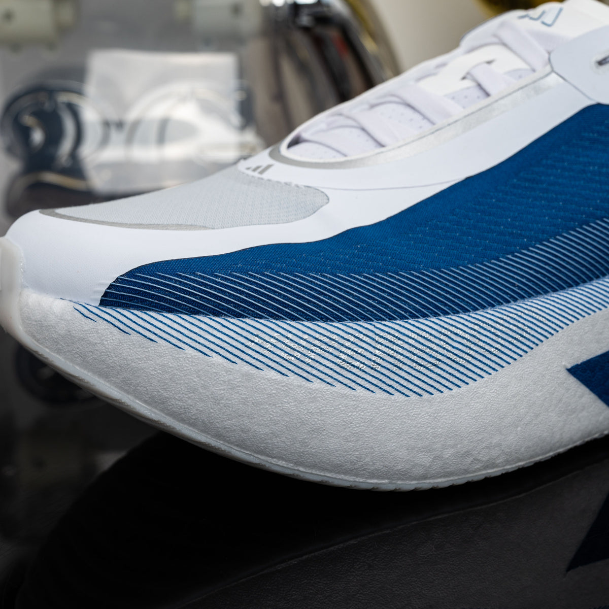 Adidas Hyperboost Edge White EQT Blue (UA)