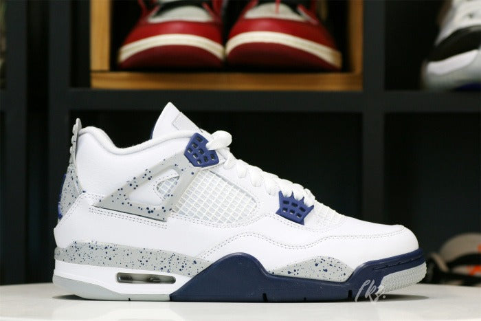 Air Jordan Retro 4 'Midnight Navy' 2022 (UA)