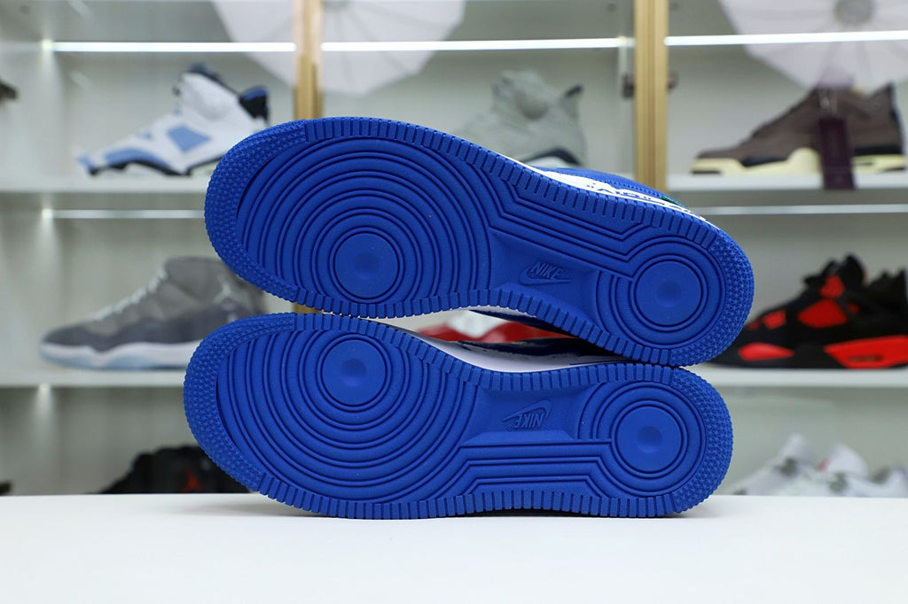 Louis Vuitton x Nike Air Force 1 Low – White & Royal Blue  (UA)