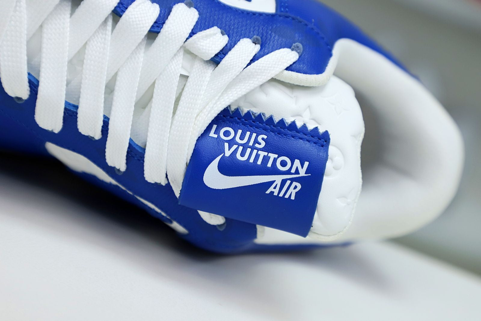 Louis Vuitton x Nike Air Force 1 Low – White & Royal Blue  (UA)