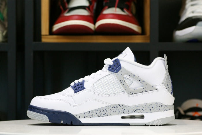 Air Jordan Retro 4 'Midnight Navy' 2022 (UA)