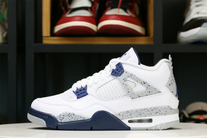 Air Jordan Retro 4 'Midnight Navy' 2022 (UA)